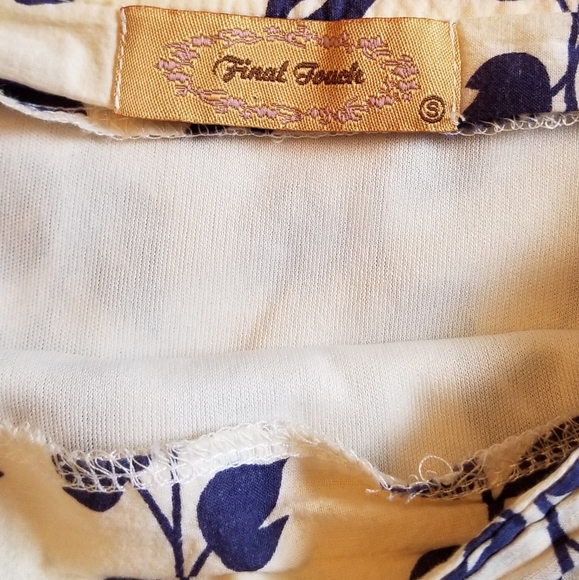 !Final Touch Vine Print Skirt - Picture 3 of 4